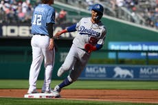 Mookie Betts volverá de una distensión cuando Dodgers abran serie ante Gigantes el lunes