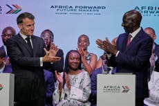 Francia corteja a la África anglófona en una cumbre en Kenia