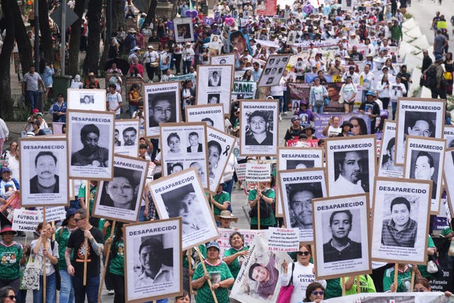 MÉXICO-DESAPARECIDOS-CIDH