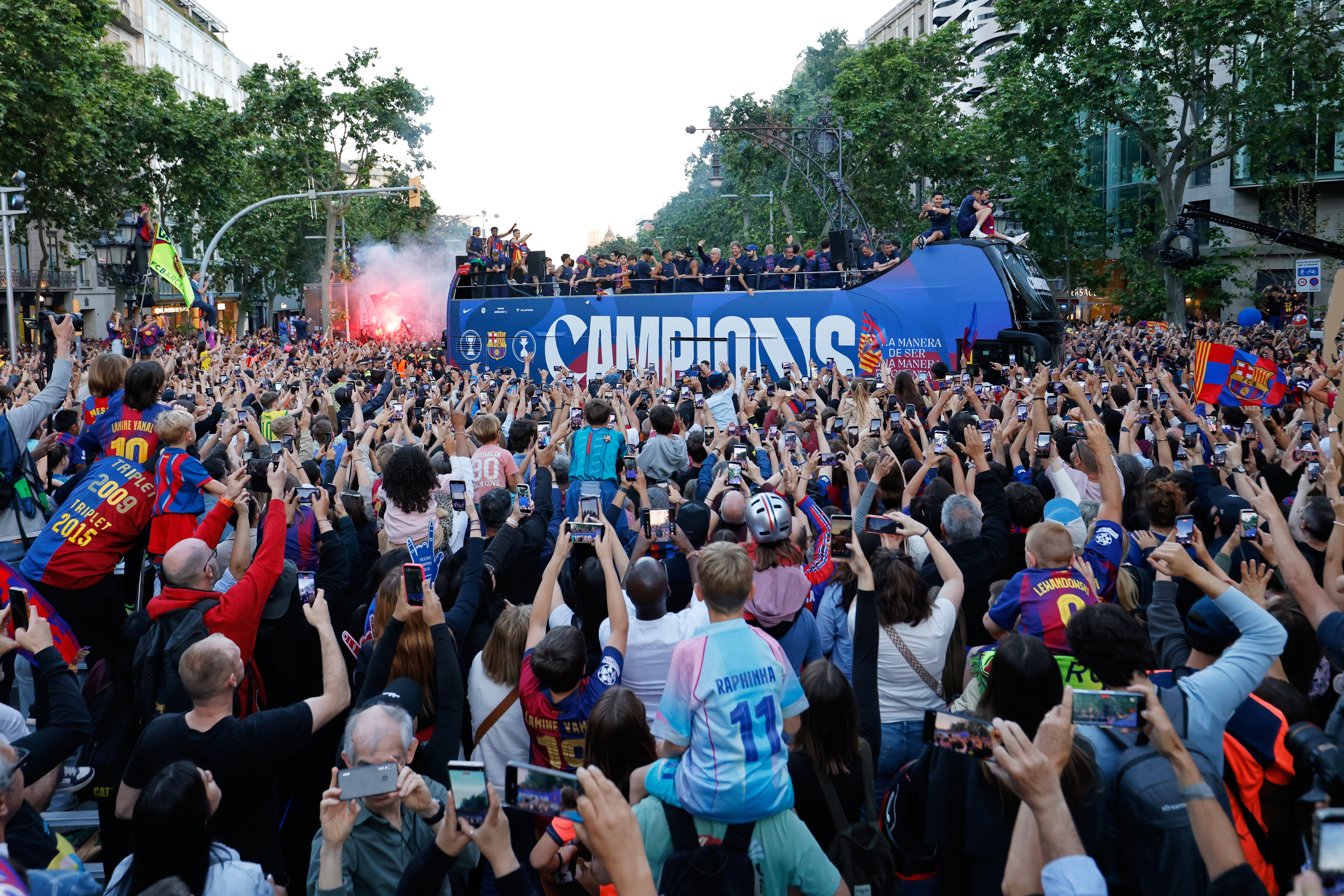 BARCELONA-CELEBRACIÓN