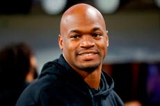 Vikings anuncian que Adrian Peterson entrará en su anillo de honor en 2026