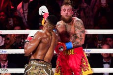 Jake Paul asegura que “aprendió la lección” tras enfrentarse a Anthony Joshua