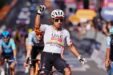 El italiano Ciccone toma el liderato del Giro y el ecuatoriano Narváez gana la etapa 4