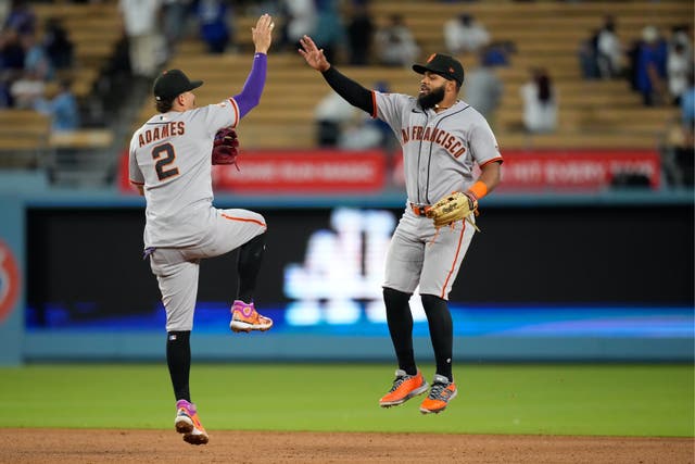 Giants Dodgers Baseball
