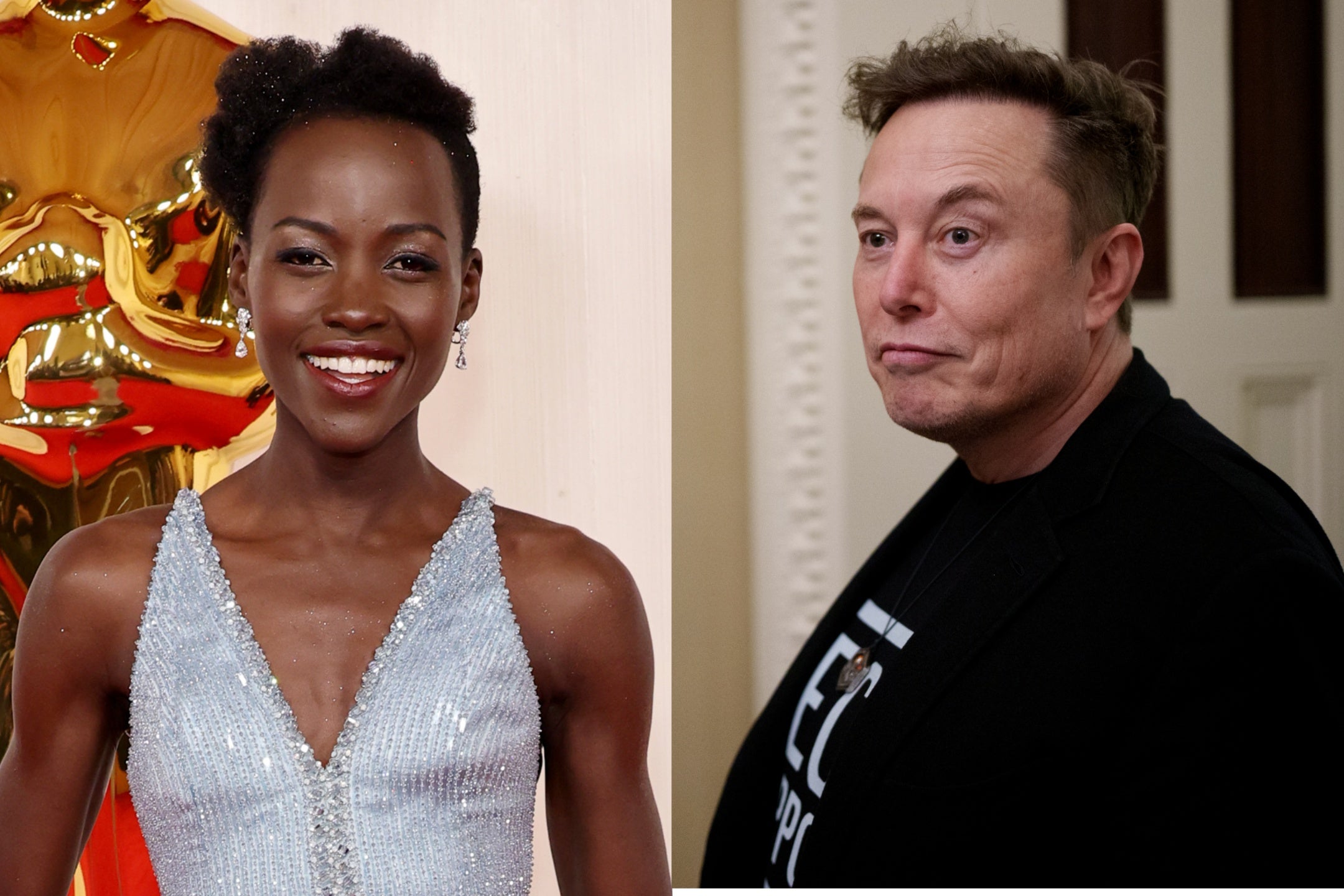 <p>Elon Musk cuestionó la belleza de Lupita Nyong'o después de que fue elegida para interpretar a Helena de Troya en ‘La Odisea’, de Christopher Nolan</p>