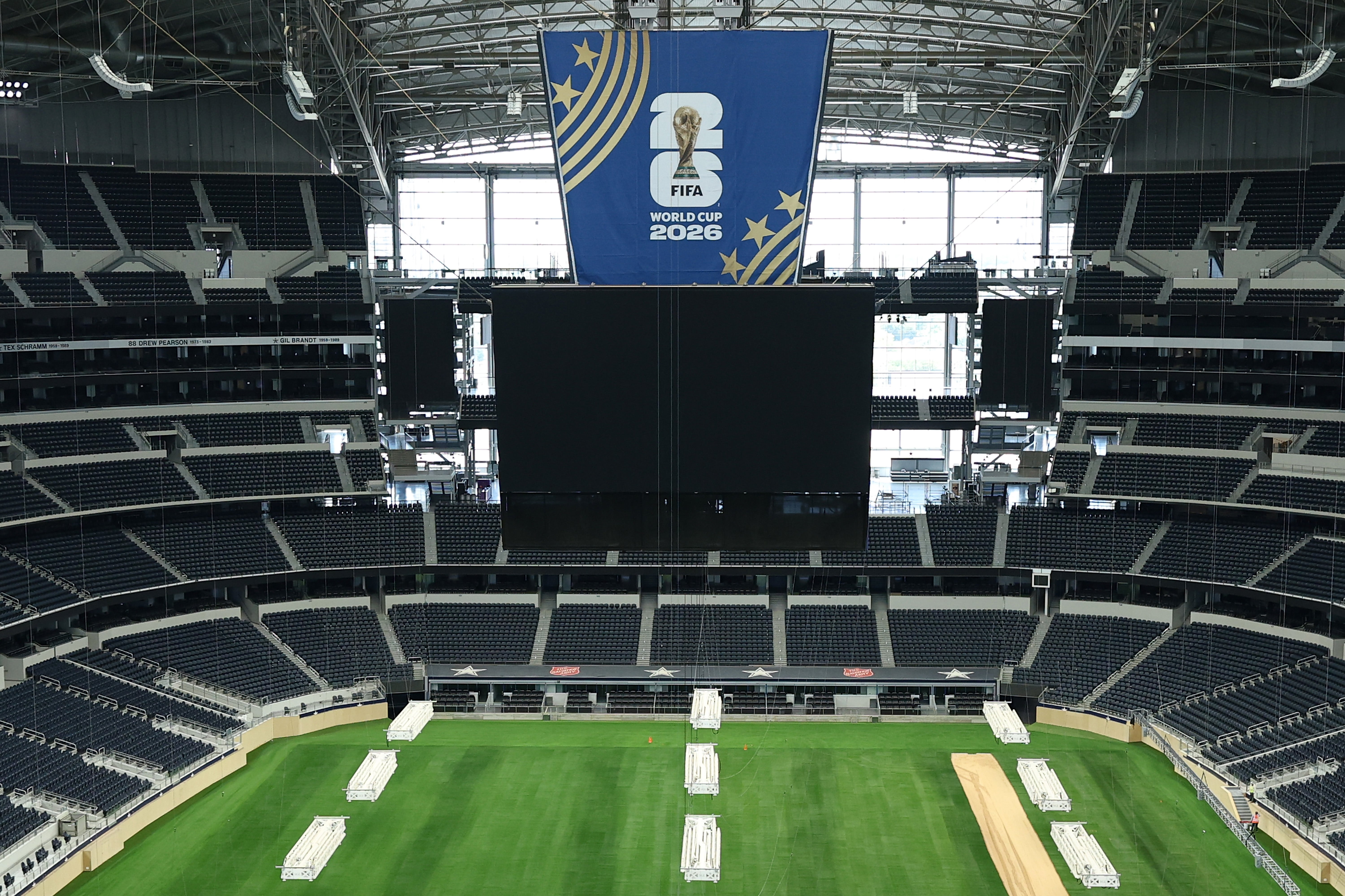 Interior del AT&T Stadium de Dallas