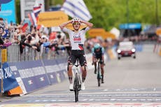 Arrieta se lleva la 5ta etapa del Giro pese a ir en dirección equivocada. Eulálio lidera la general