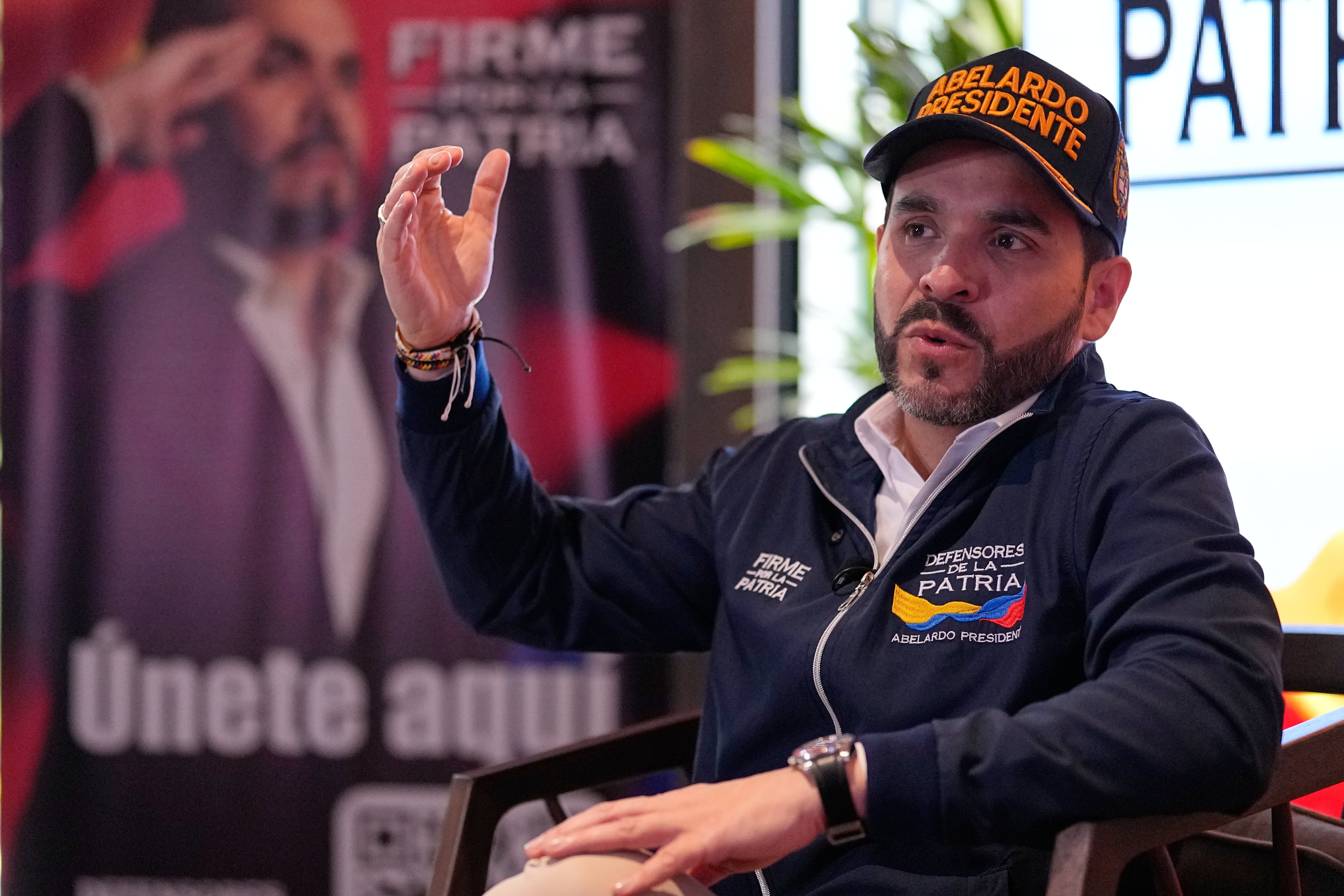 COLOMBIA-CANDIDATO-ENTREVISTA