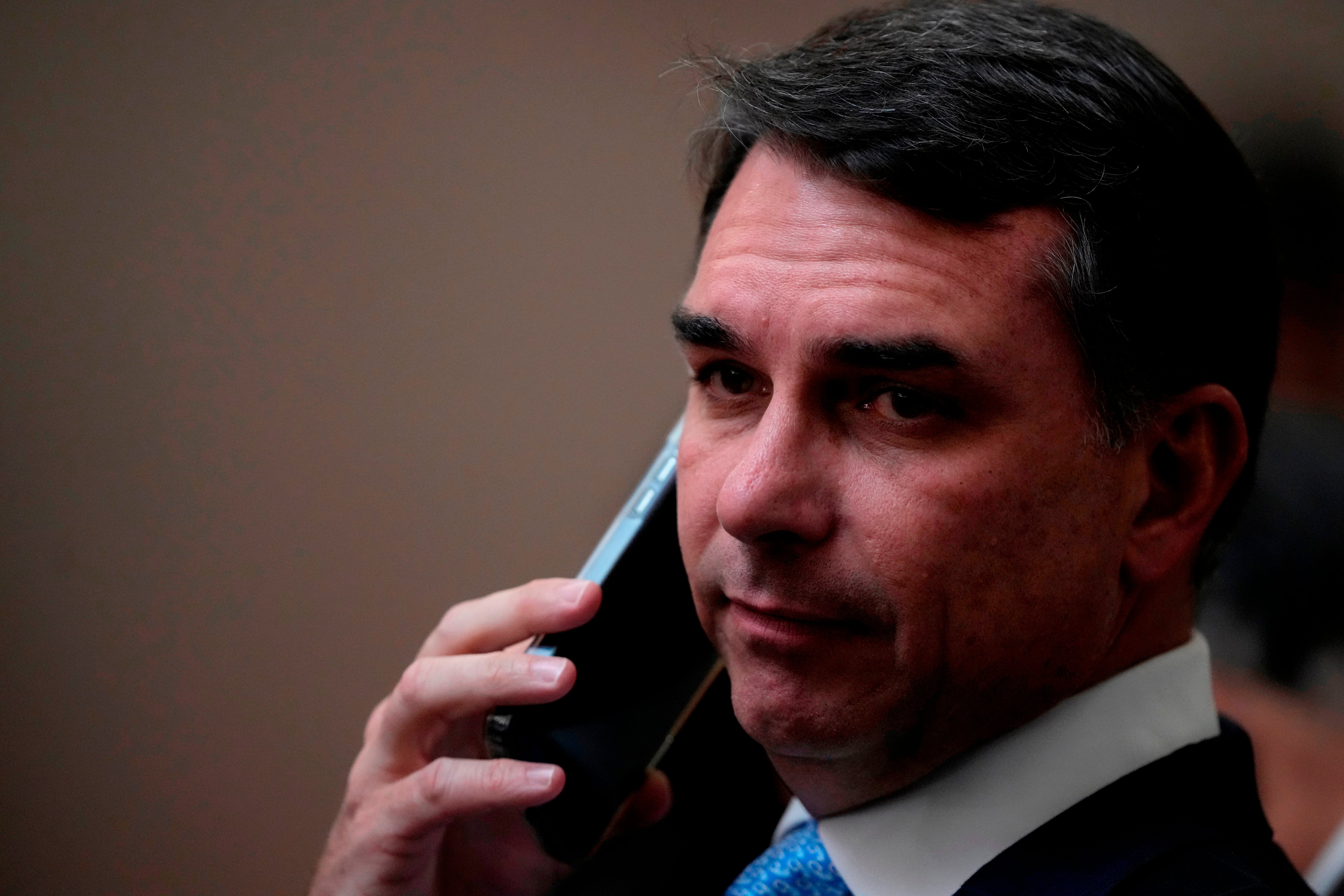 BRASIL-FLAVIO BOLSONARO