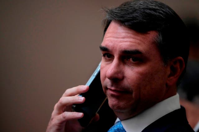 BRASIL-FLAVIO BOLSONARO
