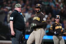 Vásquez lanza 6 entradas en blanco, Miller logra su 14to salvamento y Padres vencen 2-0 a Marineros