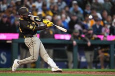 Castellanos, Durán y Sheets disparan jonrones y Padres vencen a Marineros por 7-4