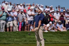 La frustración de Rory McIlroy estalla en un cruce con un aficionado tras un grito de 'E-U-A!'