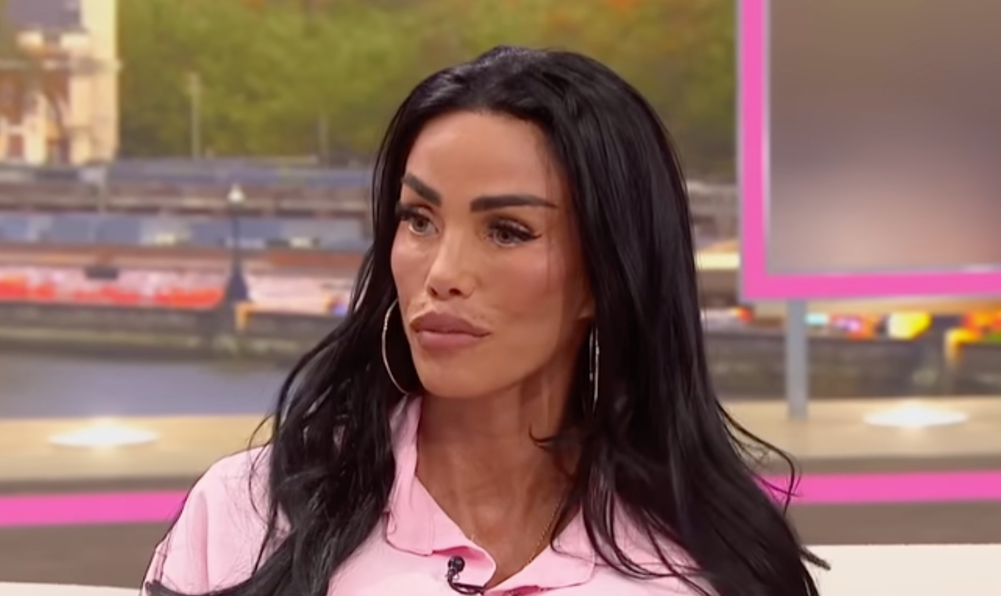 La personalidad televisiva durante su aparición en Good Morning Britain el martes