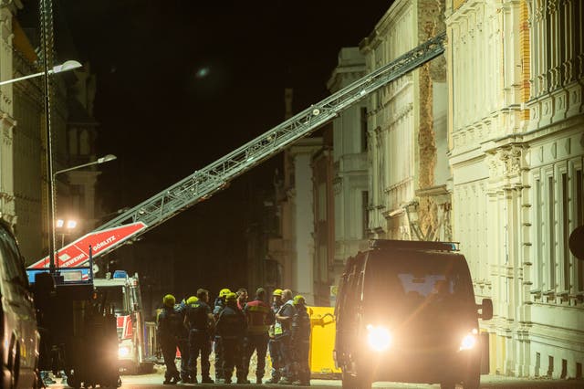 ALEMANIA-EDIFICIO DERRUIDO