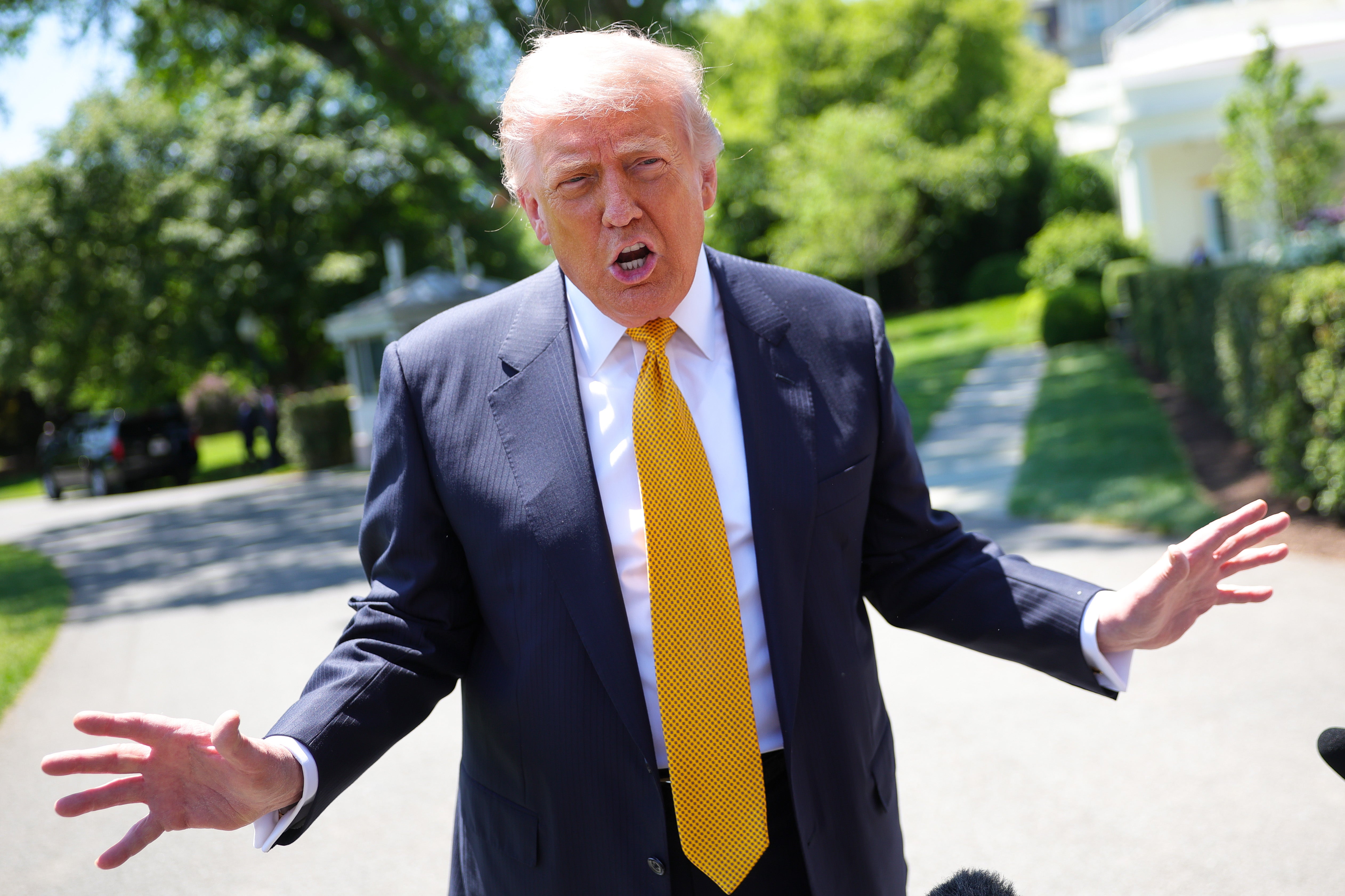 Trump había hablado abiertamente sobre sus planes de impulsar un cambio de régimen en Irán