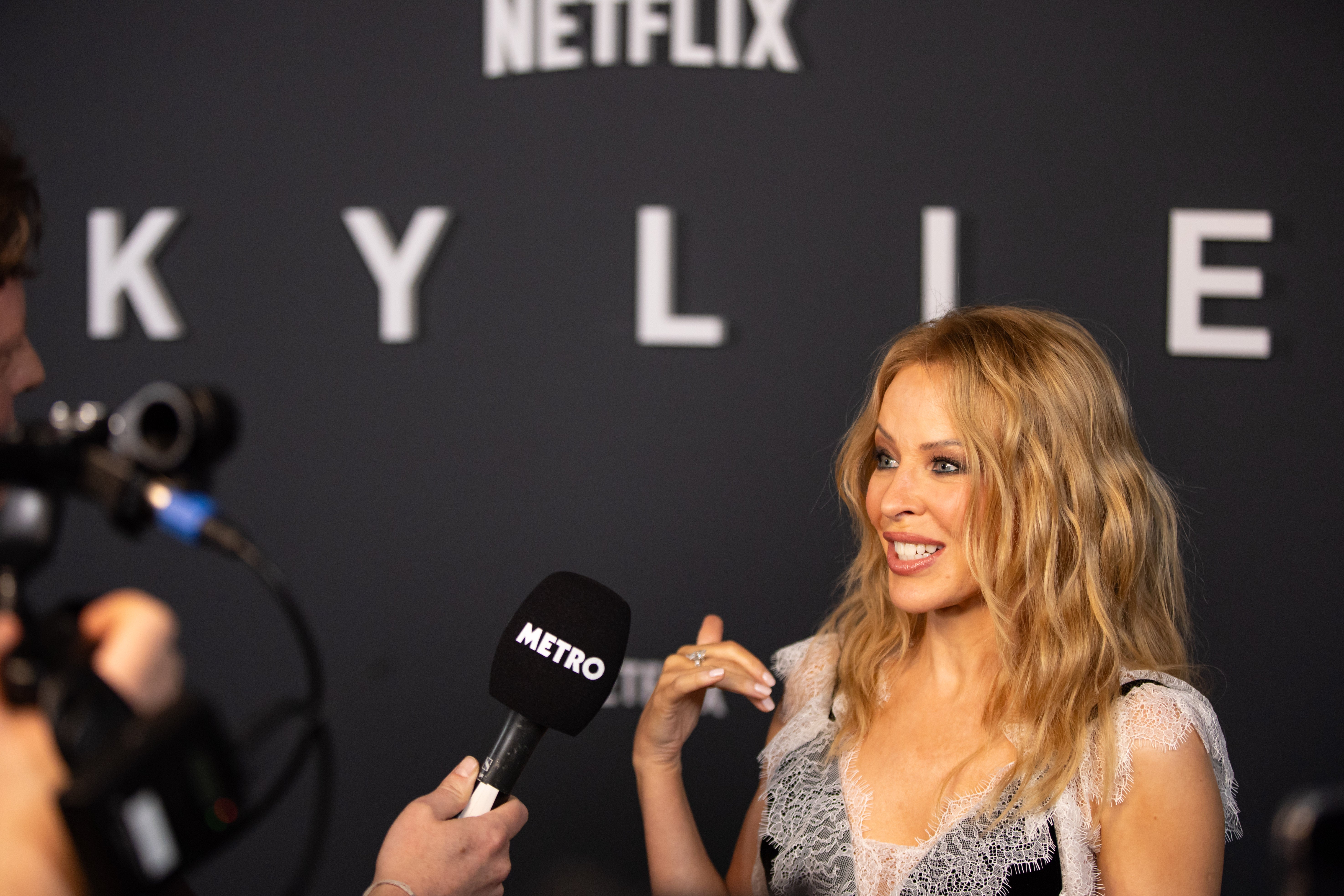 Kylie Minogue asiste al evento de lanzamiento de su documental de Netflix, ‘Kylie’