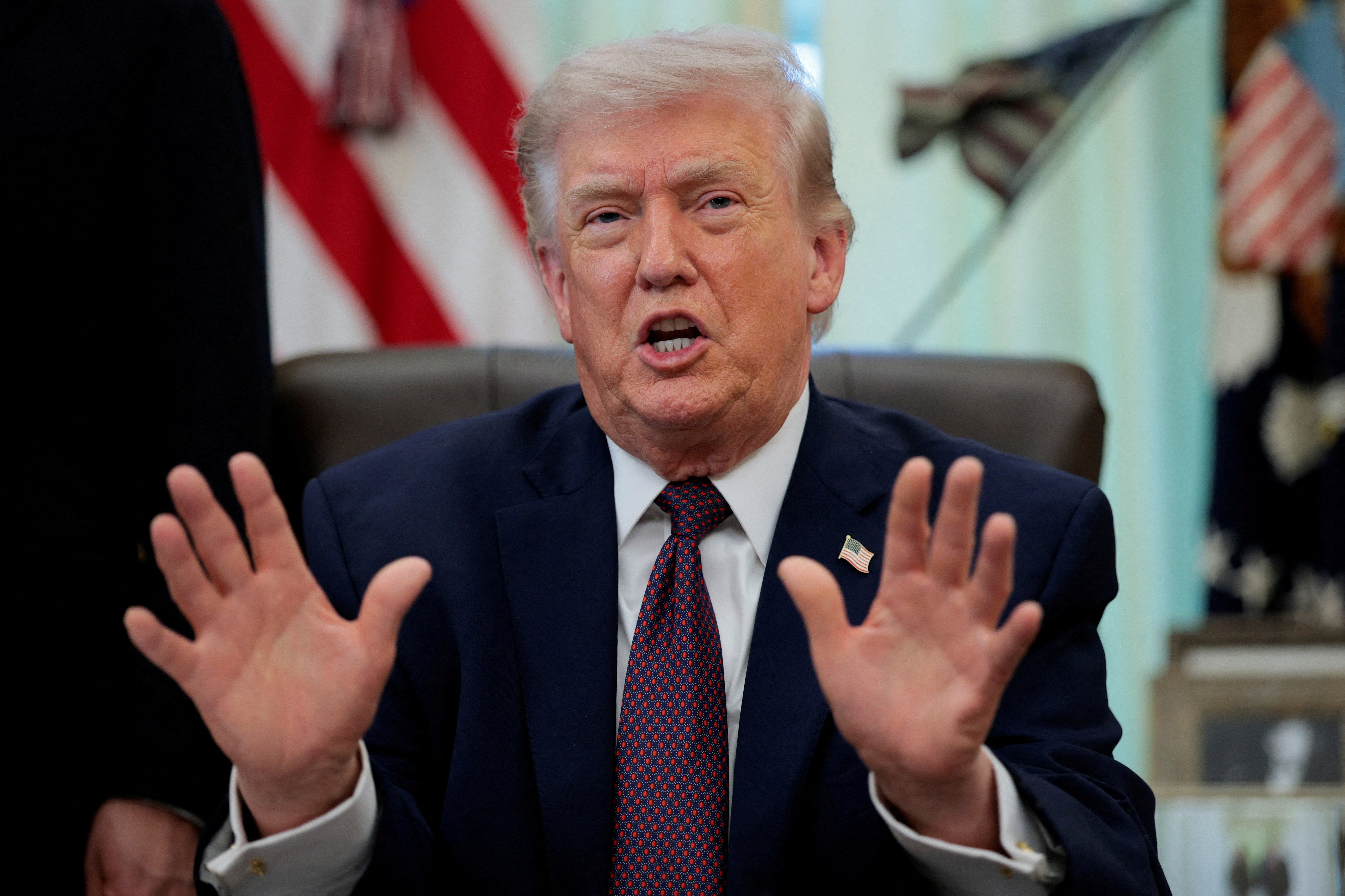 Un nuevo análisis reveló que el uso de groserías por parte del presidente Donald Trump va en aumento