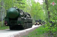 Rusia realiza ejercicios nucleares en tierra, mar y aire, con su aliado Bielorrusia