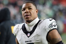 Nolan Smith Jr., de Eagles, arrestado por conducir casi al doble del límite en Georgia
