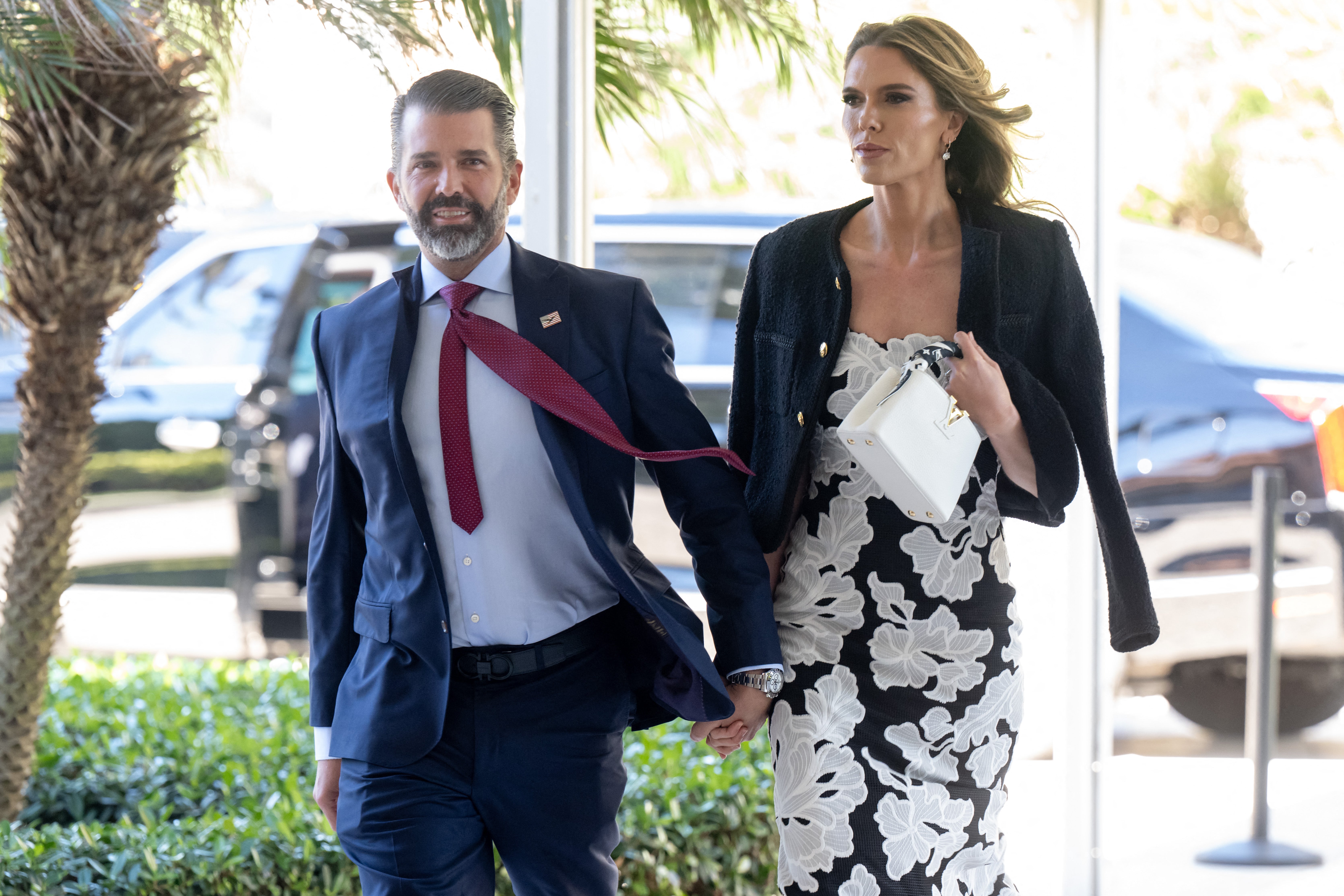 Don Jr. y Bettina Anderson llevan saliendo juntos unos dos años
