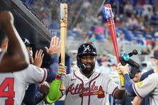 Harris II y Yastrzemski pegan jonrones; Strider poncha a 9 y Bravos doblegan 9-3 a Marlins