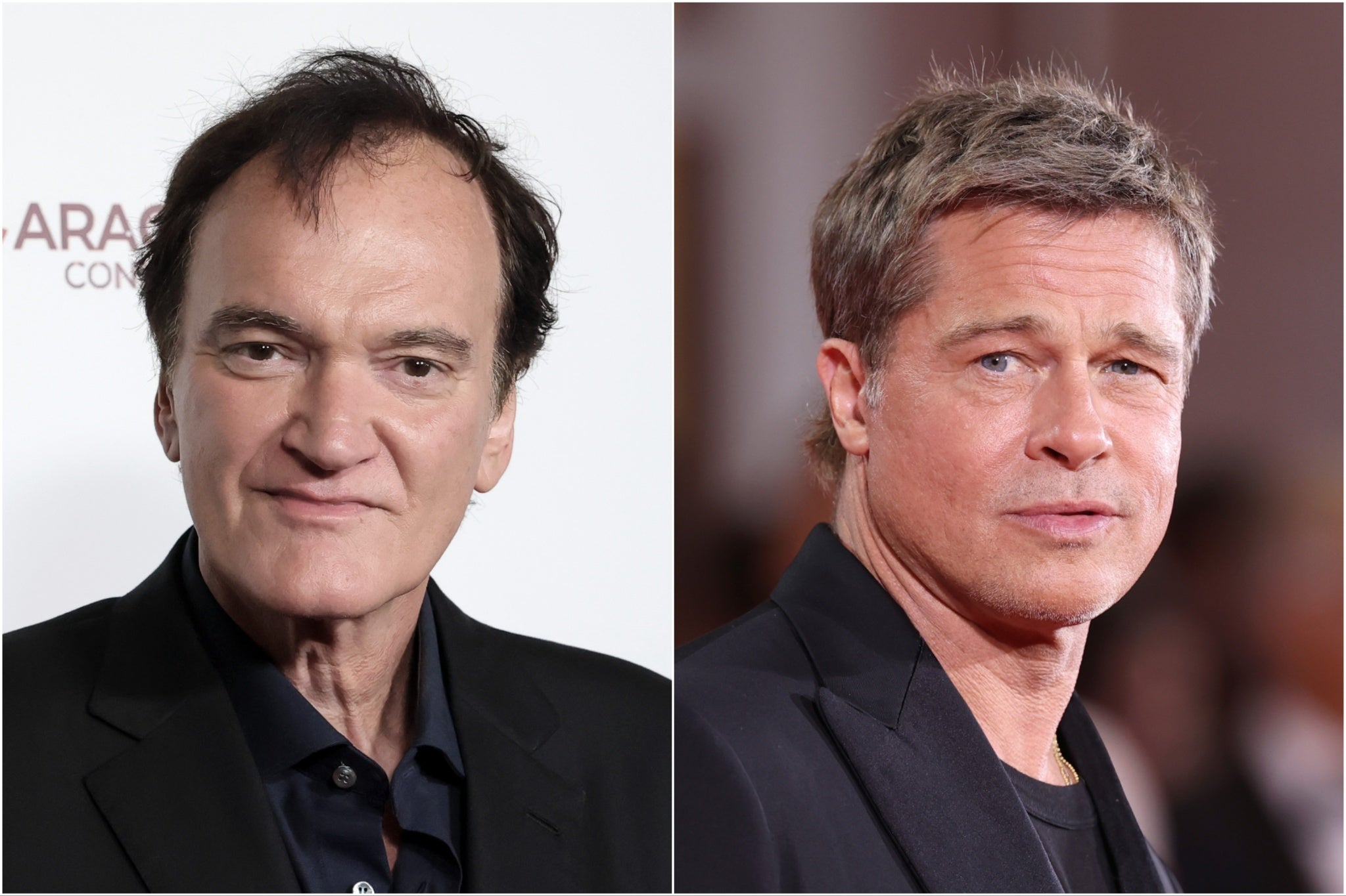 <p>Quentin Tarantino y Brad Pitt han colaborado en dos películas a lo largo de los años</p>