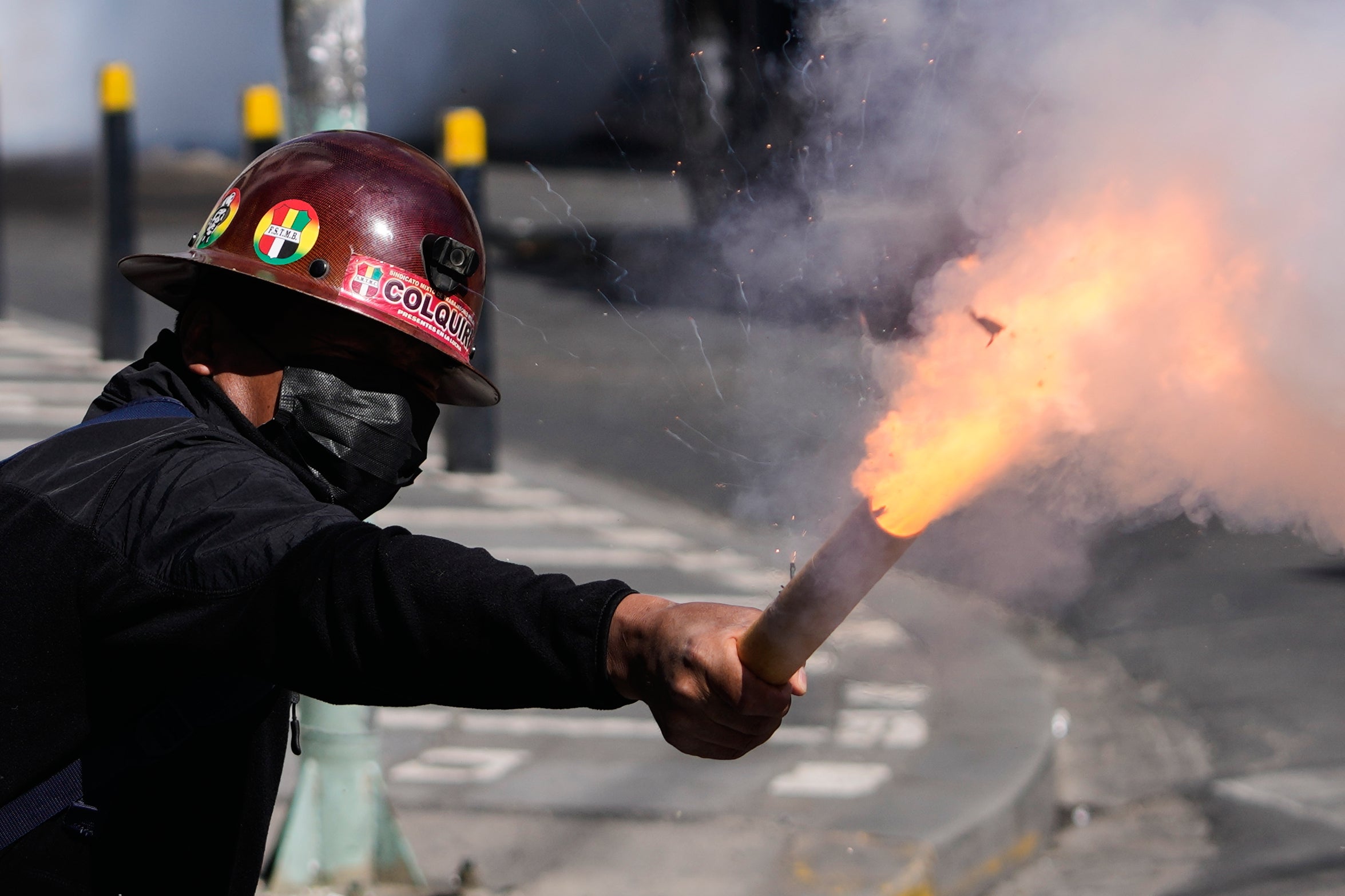 REP-GEN BOLIVIA-PROTESTAS-FOTOGALERIA