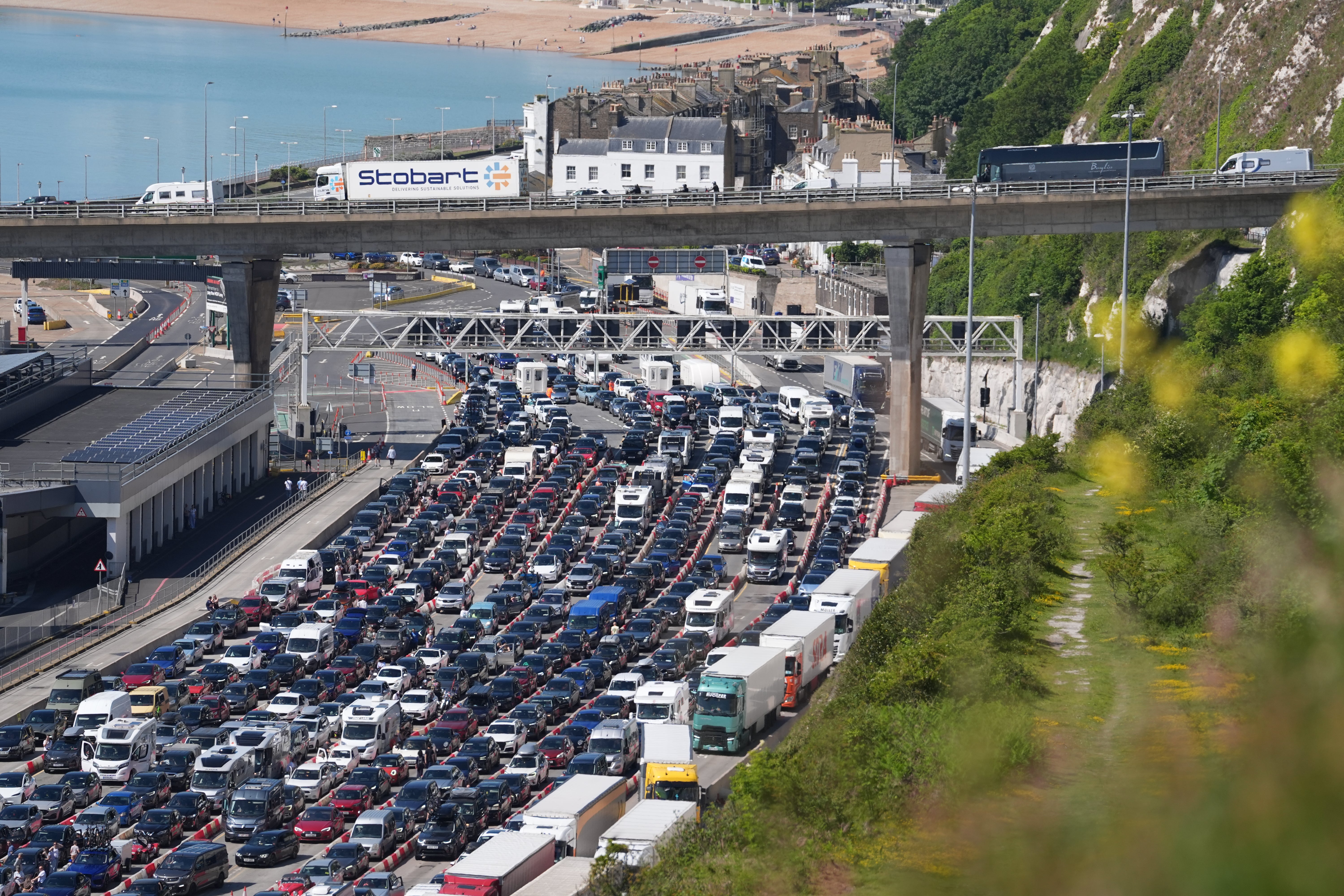 El puerto de Dover declaró un "incidente crítico" durante el período de vacaciones escolares de mayo