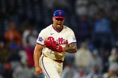 Zack Wheeler guía a Filis a triunfo de 3-0 que corta racha de 7 victorias de Guardianes