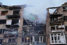 Rusia ataca Kiev con misiles y drones, se reportan 10 heridos
