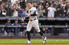 Jonrón de Aaron Judge ante Rays pone fin a 2 semanas sin jonrones ni impulsadas