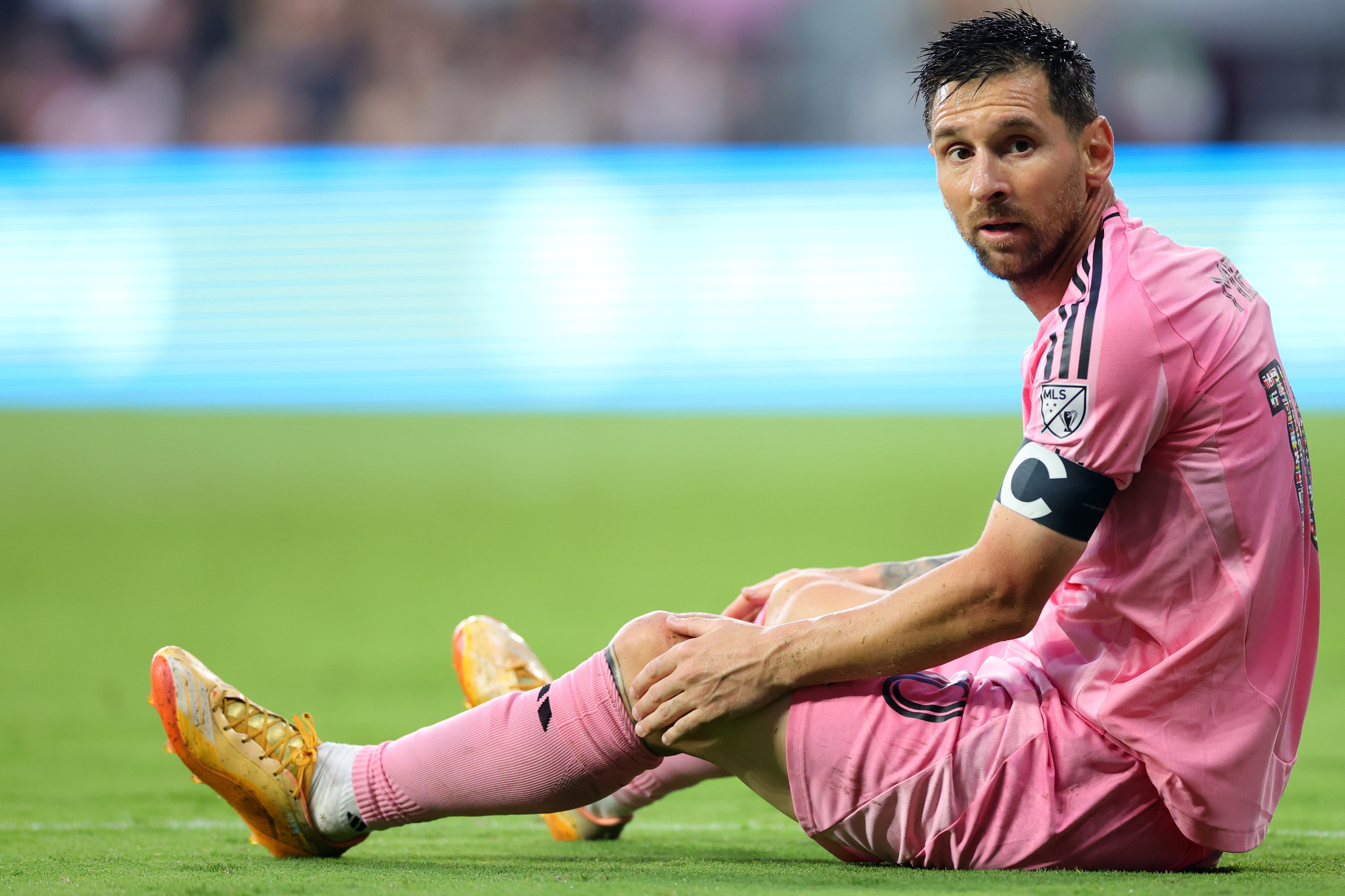 Messi sufre lesión con el Inter Miami que pone en duda su presencia en el Mundial