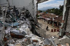 Miedo de mirar al cielo: drones con explosivos tensan la recta final de las elecciones en Colombia