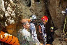 Socorristas buscan a 7 personas atrapadas en una cueva de Laos tras inundaciones repentinas