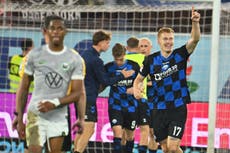 Wolfsburgo desciende de la Bundesliga tras caer en el repechaje en Paderborn