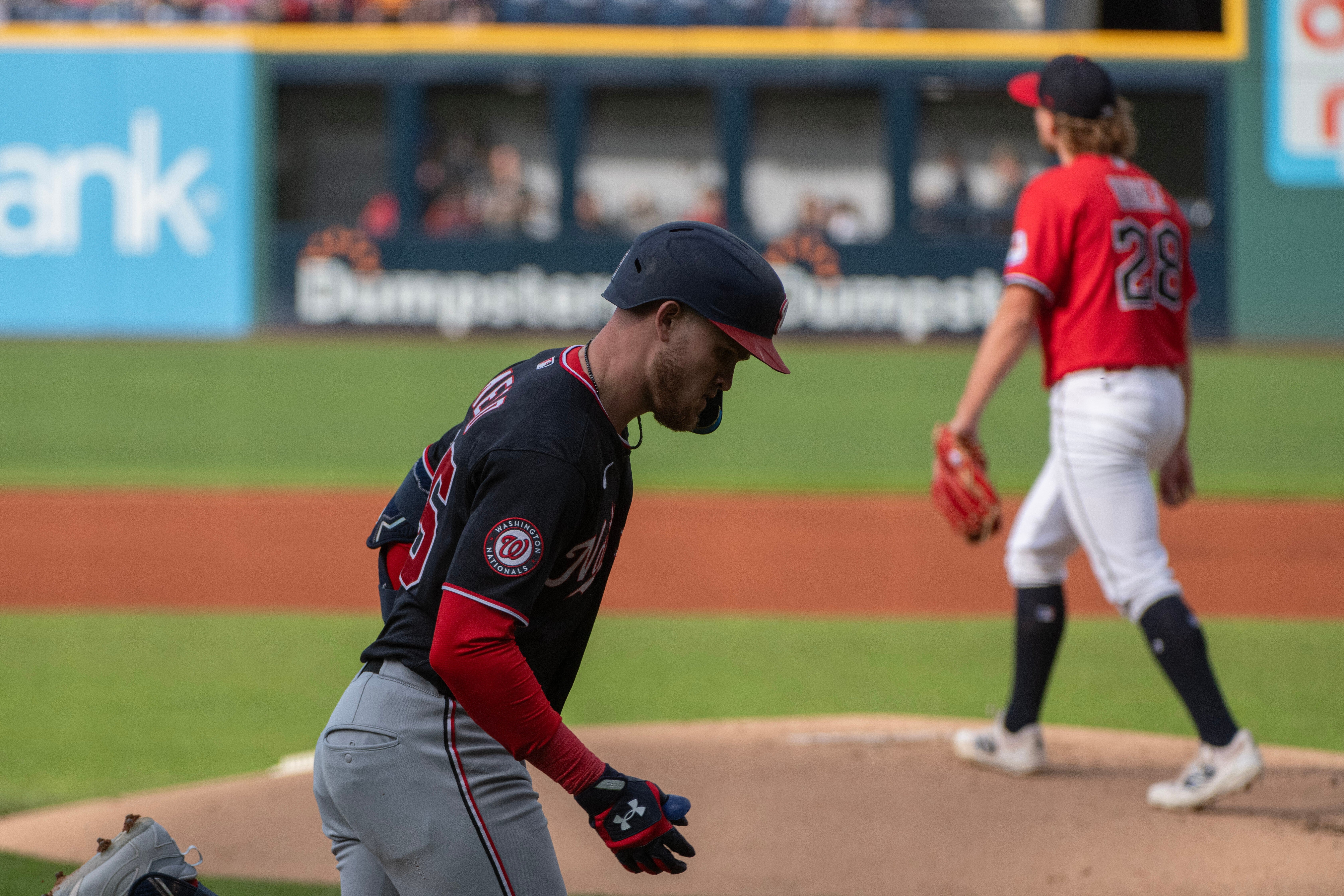 Curtis Mead pega dos de los seis jonrones de los Nacionales en triunfo 10-2 ante Guardianes