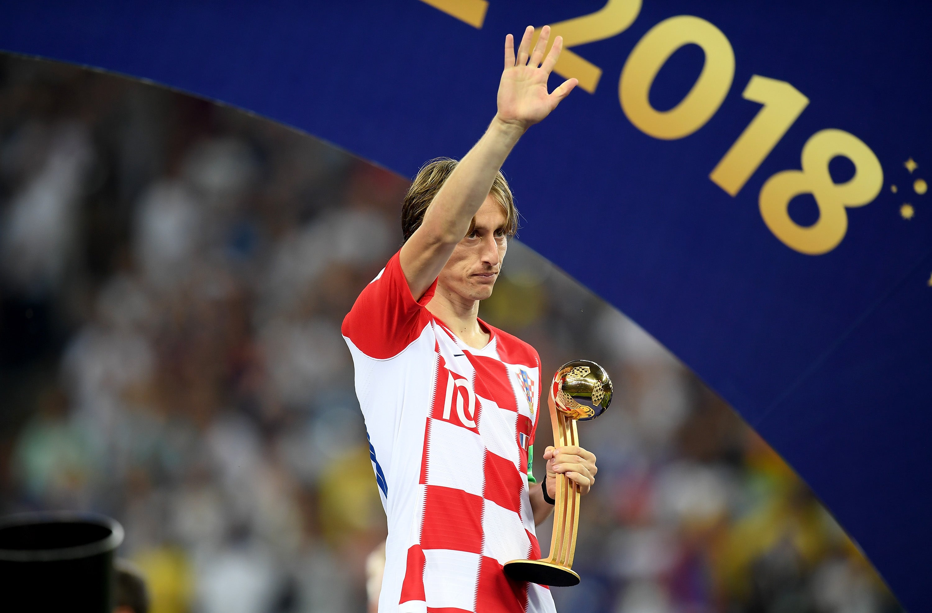 Luka Modrić ganó el Balón de Oro al mejor jugador del Mundial de 2018