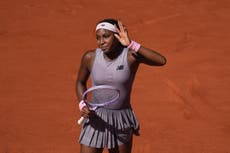 Coco Gauff sufre un "miniaccidente de auto" rumbo al Abierto de Francia y aun así gana
