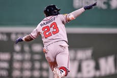 Michael Harris II pega jonrón y suma 4 hits en triunfo de Bravos por 7-6 ante Medias Rojas