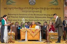 Penpa Tsering toma posesión para 2do mandato al frente del gobierno tibetano en el exilio