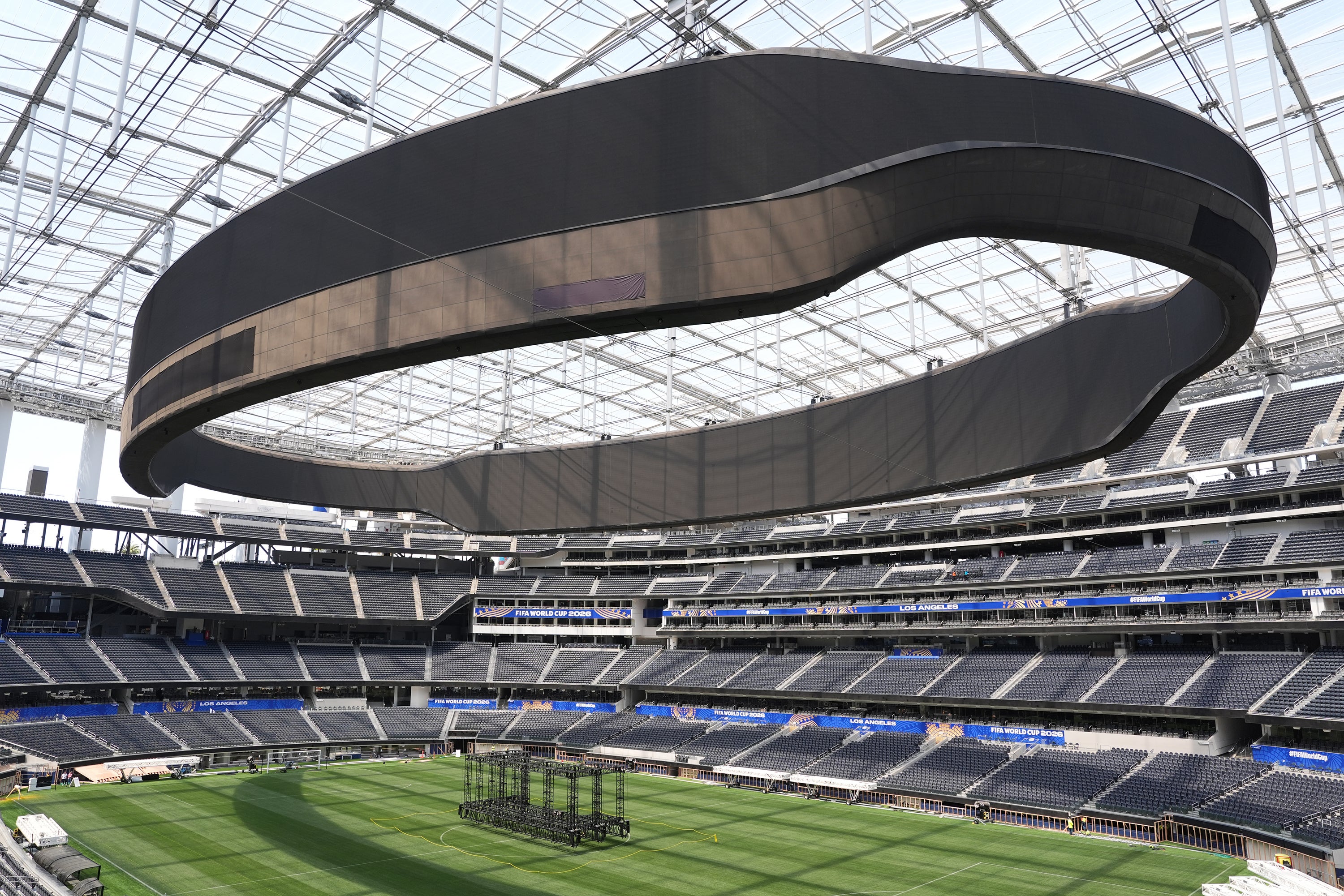 El SoFi Stadium es el estadio más nuevo entre las sedes del Mundial