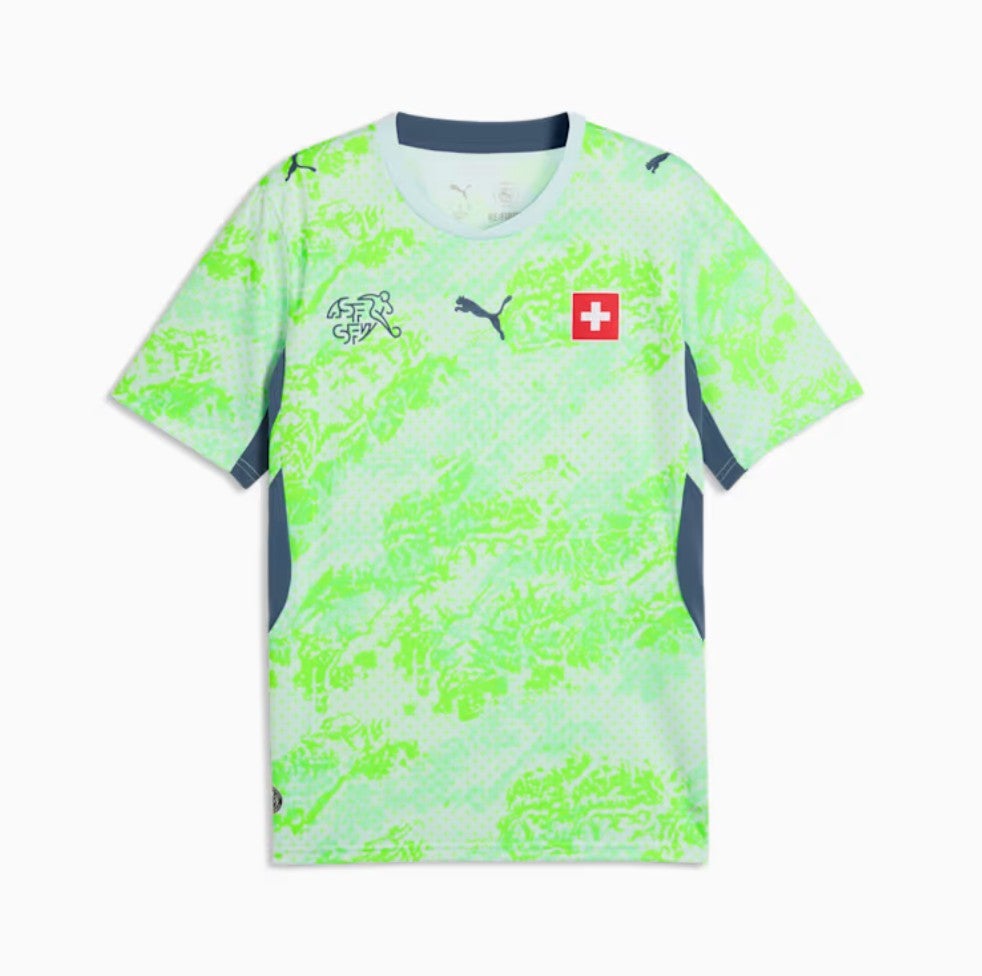 Camiseta de visitante de Suiza