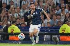 Messi y otros 16 campeones del mundo en lista de Argentina para el Mundial