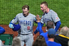 Happ vuelve a batear jonrón y Cachorros vencen 7-2 a Piratas para que Skenes hile 3 derrotas