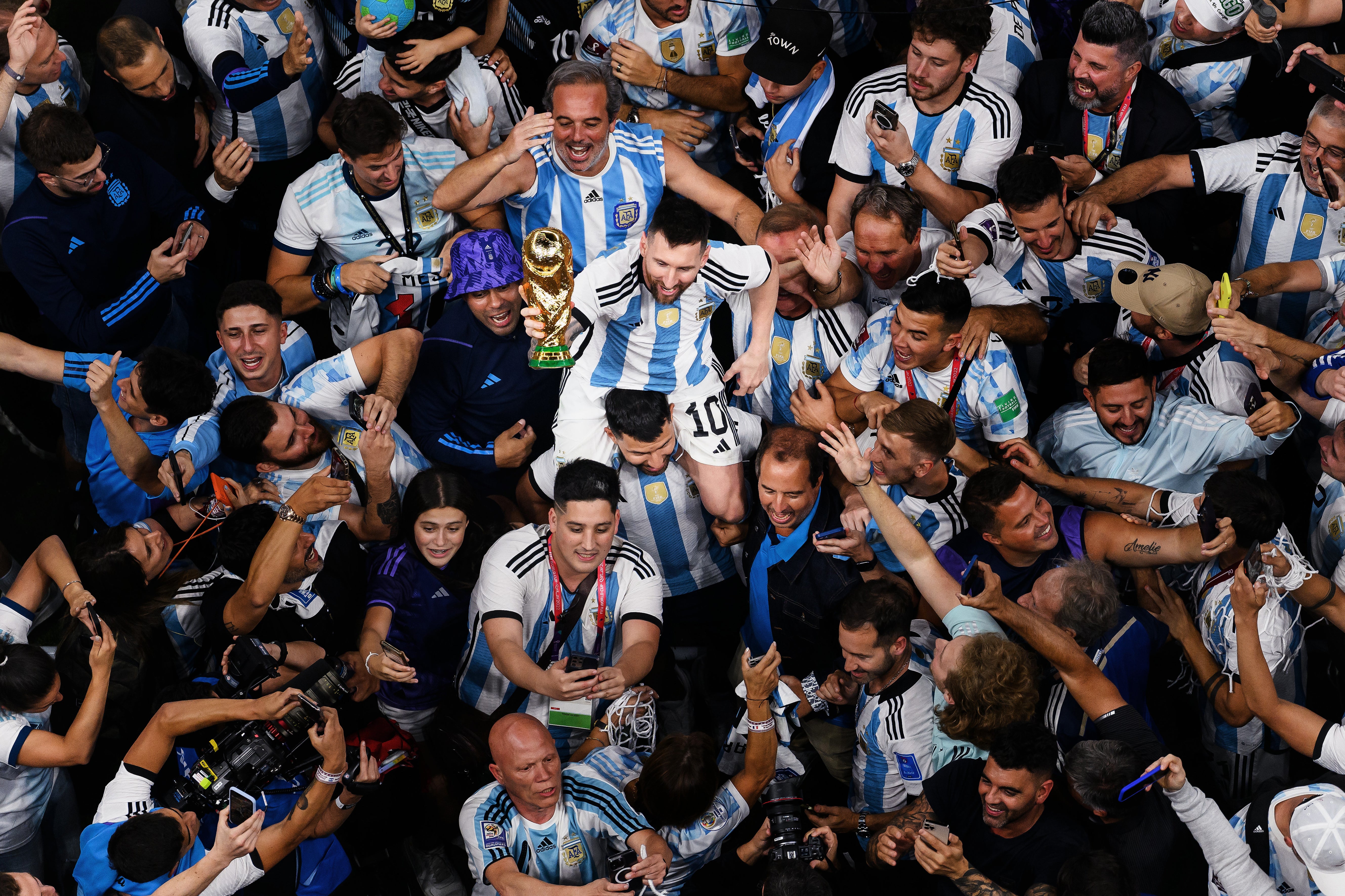 Con Lionel Messi como capitán, Argentina rompió en 2022 una sequía de 36 años sin títulos mundiales