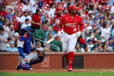 Velázquez, Saggese y Herrera conectan jonrones y Cardenales superan 6-5 a Cachorros