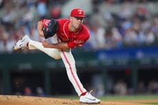 Gore lanza 6 1/3 entradas en blanco; Rangers pegan 3 jonrones y vencen 9-1 a Reales