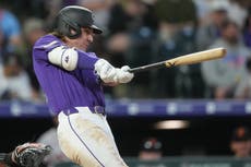 Jake McCarthy pega jonrón de 2 carreras e impulsa 4 en triunfo 8-3 de Rockies sobre Gigantes