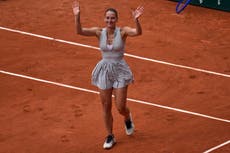 Marta Kostyuk sorprende a Iga Swiatek en su cumpleaños y llega a cuartos en Roland Garros
